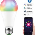 Slimme RGBW LED lamp van Smart life | E27 | 7W | WIFI | Met app!  Google Home & Alexa