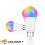 Slimme RGBCW LED lamp van Smart life | E27 | 9W | WIFI | Met app! Google Home & Alexa
