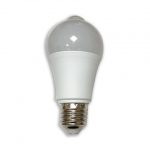 E27 LED lamp | gloeilamp met IR bewegingssensor | 7W | Koud wit 6000K